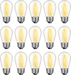 Led S14 Replacement Light Bulbs For Outdoor String Lights, 1w Shatterproof Ediso. Fixed Price $20.97.