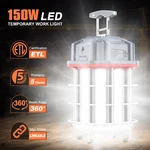Linkable Led Temporary Work Light 150w, 22500 Lumen 5000k Workshop Hanging Lamp. Fixed Price $99.52.