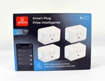 Globe Electric Wi-fi Smart Plugs 4-pack, Voice Control, No Hob Required. Fixed Price $26.05.