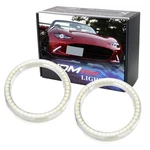 Pair 75mm Xenon White Led Headlight Retrofit Decoration Halo Ring Lighting Kit. Fixed Price $23.09.