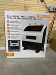 New Lifesmart Wall Mount / Free-standing Infrared Heater With Uv-led Light. Fixed Price $75.00.