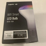 Lepro Le 2 Pack Wifi Smart Led Bulb Br30 700 Lumens Lb. Fixed Price $15.51.