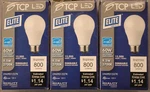 Tcp Elite (3-pack) Led 9.5w 2700k Shatter Resistant Dimmable Light Bulb New. Fixed Price $14.96.