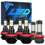 For 2014-2015 Chevy Camaro 2-door 6x White Led Bulbs Combo Lightbulb+ Fog Lights. Fixed Price $29.99.