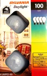 Osram Sylvania Daylight 100 Watt 120 Volt White & Natural A19 Light Bulbs 4 Pack. Fixed Price $22.20.