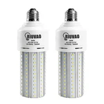 Riuvao 2 Pack 60w Led Corn Light Bulb 500w Equivalent 7500 2x60, White. Fixed Price $50.69.