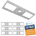 Ohlectric 24-pack New Construction Recessed Light Mounting Multi-size, Silver. Fixed Price $131.61.