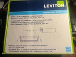 Leviton Dbs60-s1w Baffle Slim Downlight Square. Fixed Price $19.99.