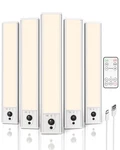 Ezvalo 5 Pack Under Cabinet Lighting, Rechargeable 9in-5 Pack, Warm White. Fixed Price $82.99.
