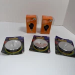Lot Of 2 Black Light Bulbs 75 Watts Halloween & 3 Pumpkin Masters Led Lights. Fixed Price $16.06.