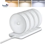 4 Pack Motion Sensor Closet Lights With Charging Station, 1200mah Rechargeable L. Fixed Price $57.64.