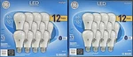 24 Bulbs Ge Daylight Led Light 10w Replacement 60w General Purpose Dimmable A19. Fixed Price $29.99.