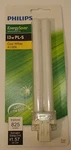 Philips 13-watt Pl-s 2-pin Base Cool White Cfl- Gx23 Light Bulb 825 Lumens/4100k. Fixed Price $3.99.