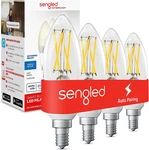 Alexa Light Bulb, E12 Smart Bulbs, Edison Bulbs Bluetooth Mesh, 40 Watt Candelab. Fixed Price $55.99.