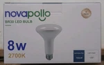 Novapollo 6 Pack 8w Led Lightbulbs Br30 Daylight Dimmable Indoor Flood Lights. Fixed Price $9.99.