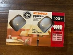 4-pack 100-watt Sylvania Double Life Soft White Traditional A19 Light Bulbs New!. Fixed Price $23.95.