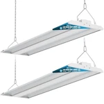 300w Led Linear High Bay Shop Light 2-pack, 35000lm 0-10v Dimmable 5000k Dayl.... Fixed Price $101.99.
