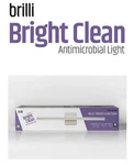 New Brilli Bright Clean 24 Led Bar Vanity Uv-free Antimicrobial Dual Mode Light. Fixed Price $95.96.