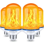 Upgraded Led Flame Light Bulbs, 4 Modes Flickering E26 Base Fire.... Fixed Price $37.34.