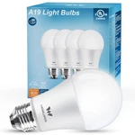 Wowlumen A19 Led Light Bulb, 9w E26 Lighting Bulbs(60 Watt 4 Pack, Daylight. Fixed Price $12.33.