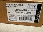 Acuity Lithonia C217mvoltgeb10is Fluorescent Strip Light 2 Lamp. Fixed Price $49.50.