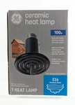 Ge Ceramic Heat Lamp 100w Dimmable Chick Brooder Emitter Bulb. Fixed Price $19.97.