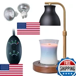 Sokcvsea Candle Warmer Lamp - Timer, Height Adjustable, Black. Fixed Price $56.22.