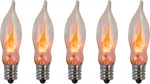 Creative Hobbies A101 Flicker Flame Light Bulb - 5 Count (pack Of 1), Orange. Fixed Price $11.94.