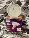 Philips Smart Wi-fi Led Floodlight Light Bulb Dimmable Par38 120w As Shown. Fixed Price $24.99.