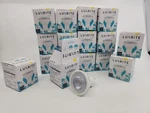 Lot Of 16 Luxrite Mr16 Led Bulbs Enclosed Fixture Rated Gu10 3000k 500lm 120v. Fixed Price $51.30.