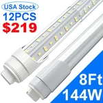 Ho 8ft Led Tube Light Bulbs 144w Shop Lighting V Shape 6500k With Swivel End. Fixed Price $219.39.