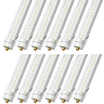 Onlylux 8 Foot Led Lights, T8 96" 45watt Fa8 12 Count (pack Of 1), Clear. Fixed Price $250.99.