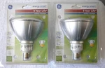 2 Ge 10,000 Hour 9 Year Life Cfl Flood Light 90 Watt 120 Volt Outdoor Par38 Nip. Fixed Price $17.56.