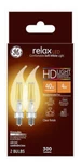 Ge Relax Led Soft White 40w 4w 300 Lumens Clear Finish Dimmable Lot Of 4 Pack. Fixed Price $24.99.
