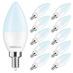 Led Light Bulbs 60w Equivalent E12 Candelabra Daylight 5000k 10 Pack Degnju Watt. Fixed Price $35.99.