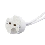 Bioluz Led Mr16 Socket, Mr11 G4 Gu5.3 Ceramic Socket With Leads (pack Of 10). Fixed Price $11.99.