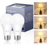 Reading Light Led Bulbs 3 Way 50 100 150w Equivalent 2 Pack E26. Fixed Price $20.00.