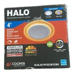 Halo Recessed Led Trim Light 700 Lm 4" Rlnl4079fsd2w1ewh - Complete. Fixed Price $6.76.