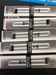 5-sylvania 13w Dulux S Compact Fluorescent White Gx23 Base Cf13ds/800 Eco. Fixed Price $29.99.