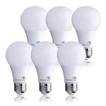 6 Pack Bioluz Led A19 40 Watt Light Bulbs Non Dimmable. Fixed Price $13.99.