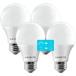 Luxrite A19 Led Dusk To Dawn Light Bulb Enclosed Fixture Rated Soft White 4-pack. Fixed Price $29.49.