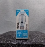 Lot Of 4 Abco 06205 4w, 12v, T-5 Wedge Base Clear Light Bulbs. Fixed Price $5.65.