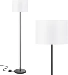 Modern Floor Lamp Simple Design With White Shade, Foot Pedal Switch, 60" Small T. Fixed Price $29.99.