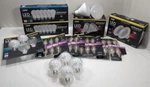 Feit Electric Dimmable Led Assorted 46 Light Bulb Set Chandelier Flood Globe. Fixed Price $85.55.