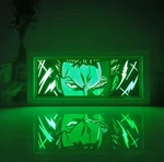 One Peice Zoro Led Light Box Shadow Desk Ornament Anime Figure. Fixed Price $59.99.
