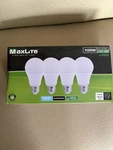 Maxlite E15a19d50/4p A19 100w Daylight 5000k Dimmable Led Bulbs - 4 Pack. Fixed Price $10.00.