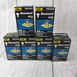 Lot Of 7 - Phillips Recessed Indoor Flood Light Bulb 30w 130v R20 New. Fixed Price $39.99.