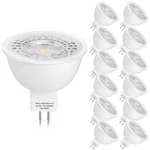 Mlambert 12 Pack Mr16 Led Bulbs 50w Halogen Equivalent,3000k Soft White,5w Gu.... Fixed Price $74.10.