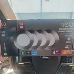 Xtricity 4"recessed Led Light-ultra Thin,750 Lumens,10w,dimmable,3000k 4pieces. Fixed Price $48.99.