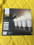 4-pack Philips Hue A19 Smart Led Bulbs Warm White 2700k, 810 Lumens E26 Bx Holes. Fixed Price $23.00.